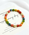 Rainbow Ceramic Bracelet